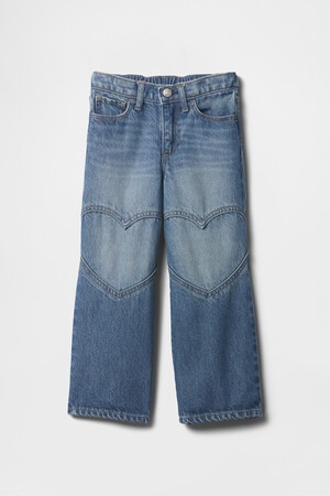 babyGap Wide-Leg Heart Jeans