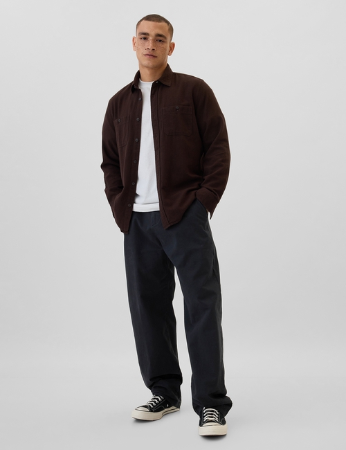 Brushed Utility Shirt in Standard Fit