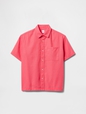 Kids Linen-Cotton Relaxed Shirt