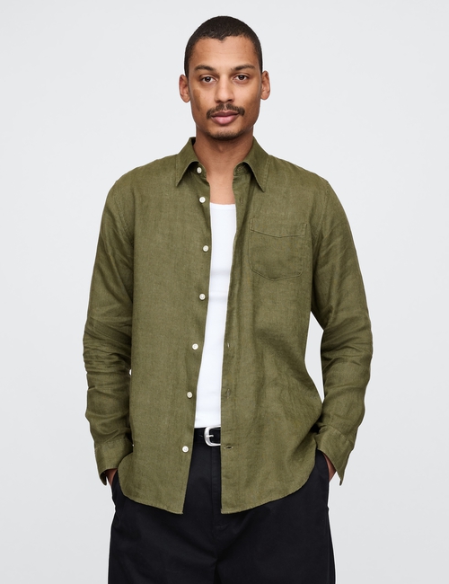 100% Linen Classic Shirt