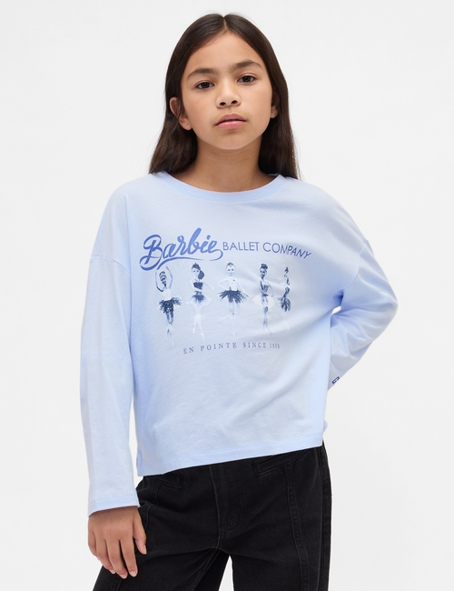 Kids Barbie Oversized Graphic T-Shirt