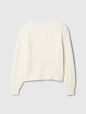 Kids Cable-Knit Crewneck Sweater