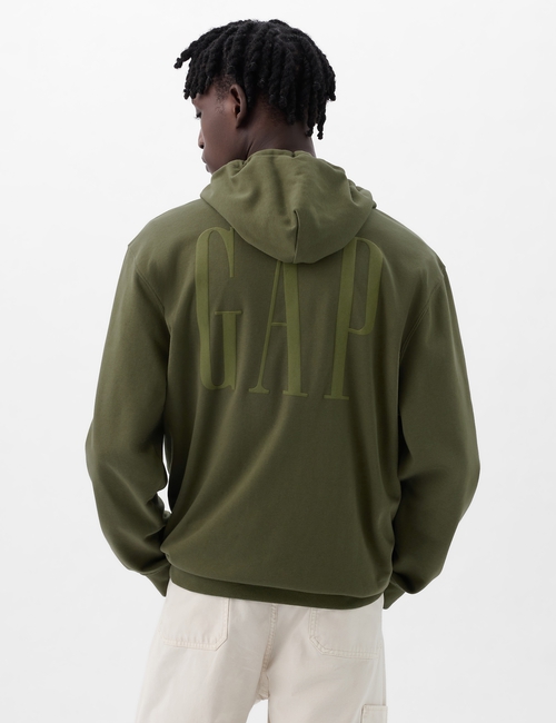 Gap Logo Full-Zip Hoodie
