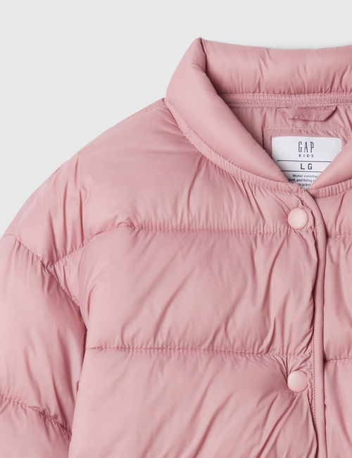 Kids Recycled Lightweight PrimaLoft® Puffer Bomber Jacket