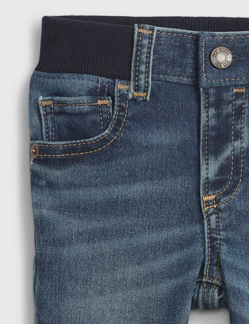 Baby Knit-Denim Slim Jeans