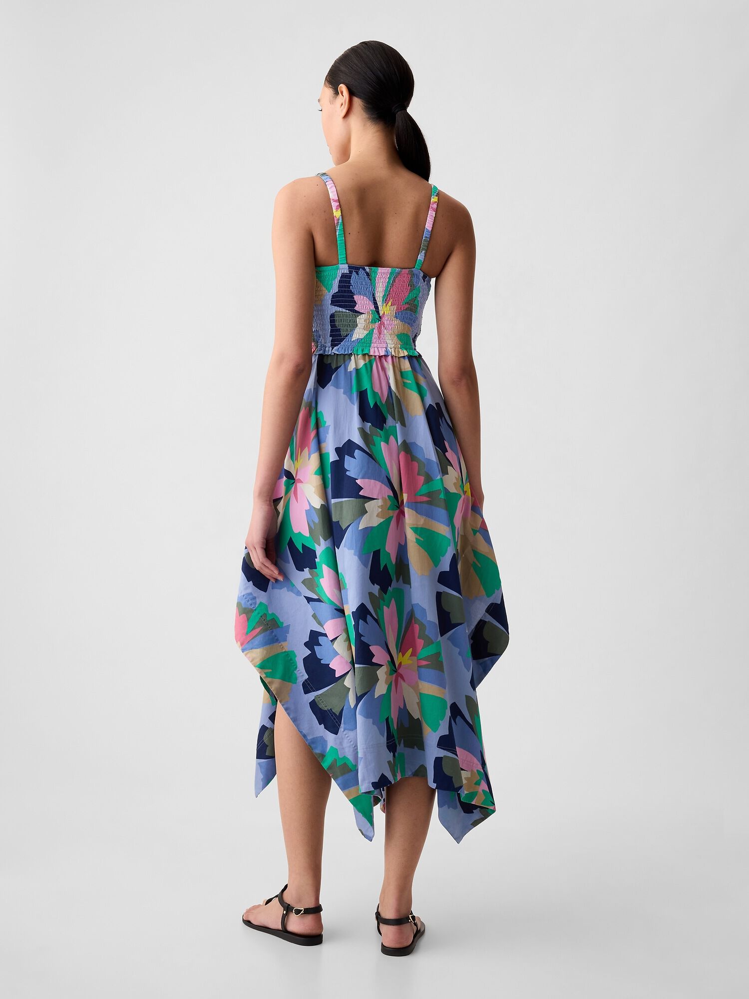 Strapless handkerchief dress hotsell