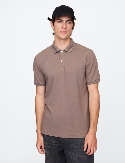 Stretch Pique Polo Shirt