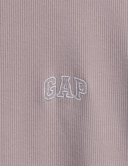 Ribbed Gap Logo Baby T-Shirt