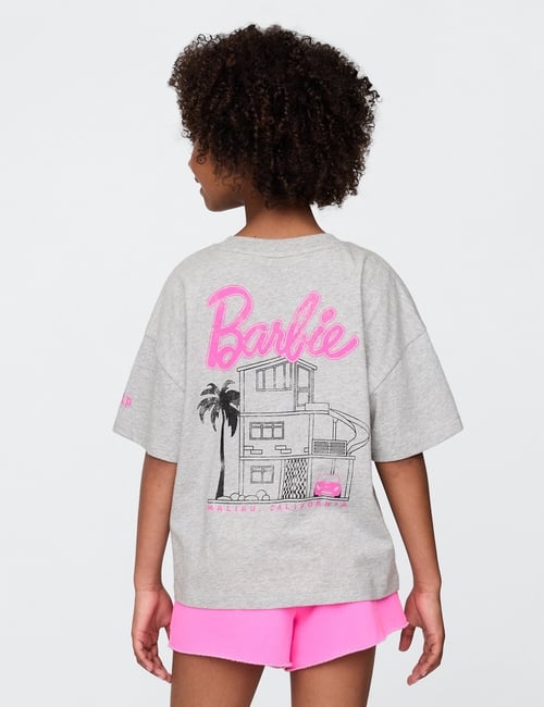 Kids Barbie Oversized Graphic T-Shirt