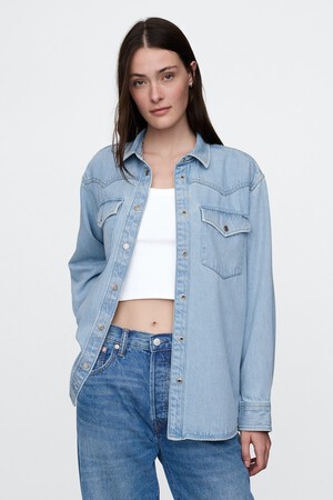 UltraSoft Western Shirt Jacket