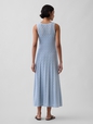 SL SCOOPNECK CROCHET MAXI