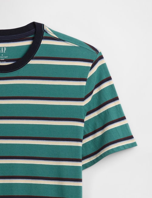 Everyday Soft Stripe Crewneck T-Shirt