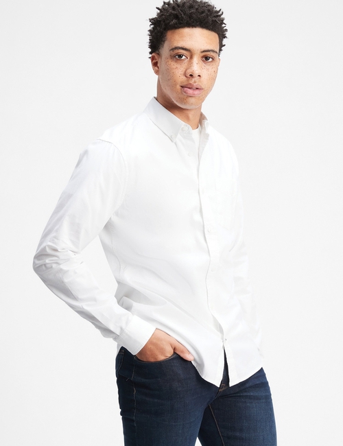 Poplin Shirt in Slim Fit