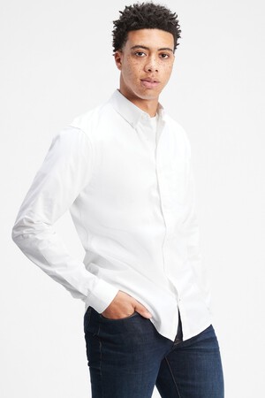 Poplin Shirt in Slim Fit