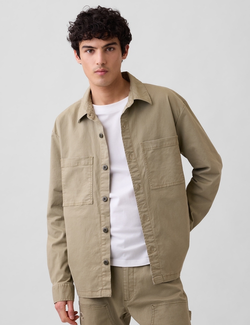 Boxy Shirt Jacket
