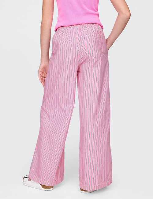 Kids Poplin Baggy Pants