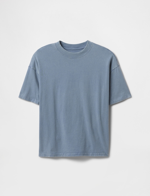 Kids Relaxed Washed Crewneck T-Shirt