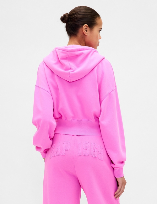 VintageSoft 1969 Logo Zip Hoodie