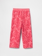 babyGap Logo Wide-Leg Pull-On Joggers