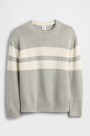 Kids Relaxed Crewneck Sweater