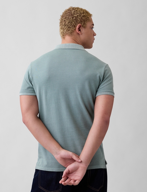 Gap Logo Pique Polo Shirt