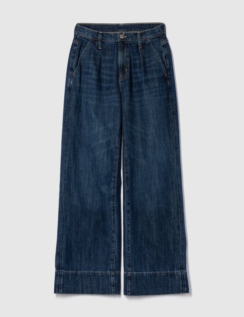 High Rise Wide-Leg Jeans