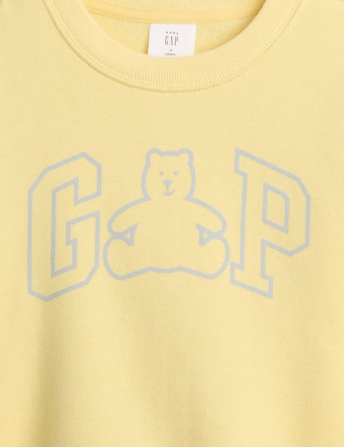 babyGap Logo Relaxed Crewneck Sweatshirt