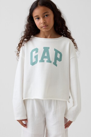 VTG SOFT FT WIDE NK LOGO CREW