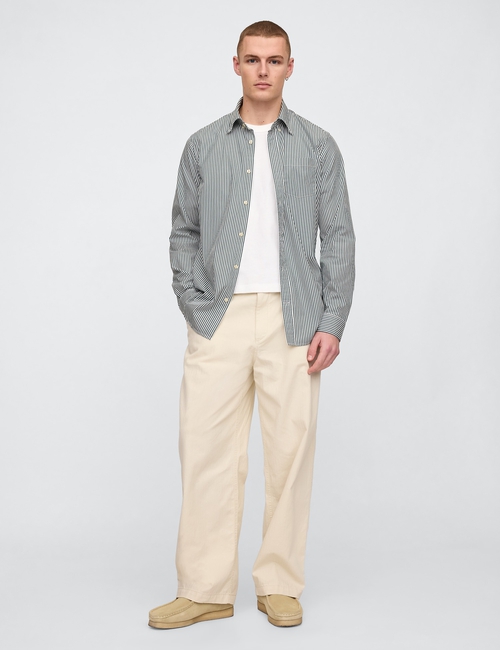 Organic Cotton Poplin Classic Shirt