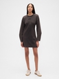 Heavyweight French Terry Logo Sweatshirt Dress