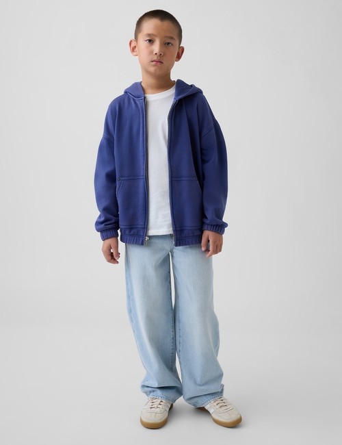 Kids VintageSoft Relaxed Zip Hoodie