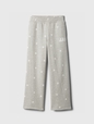 Kids Gap Logo Wide-Leg Sweatpants