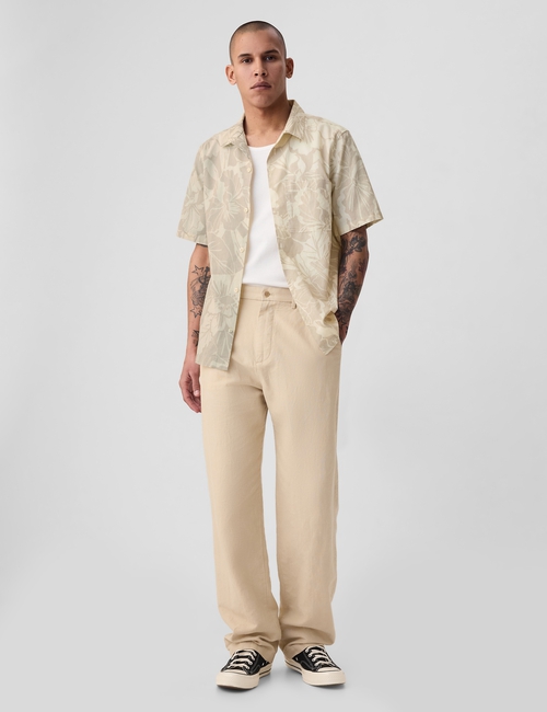 Linen-Cotton Shirt