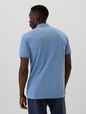 Gap Graphic Stretch Pique Polo Shirt