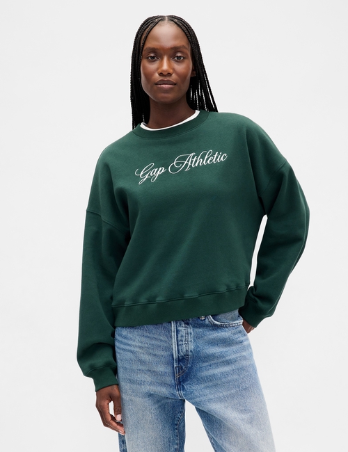 LOGO WEDGE PULLOVER