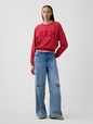 French Terry Raglan Logo Sweatshirt