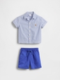 Baby Poplin Outfit Set