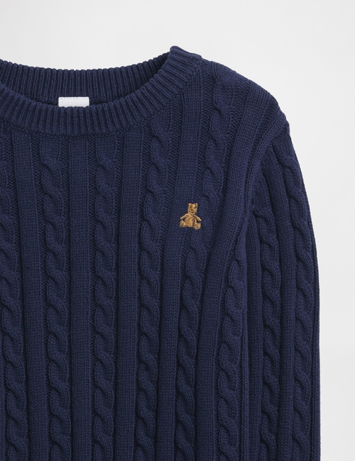babyGap Cable-Knit Crewneck Sweater