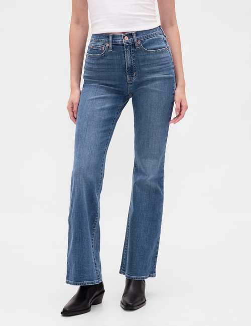 High Rise '70s Flare Jeans