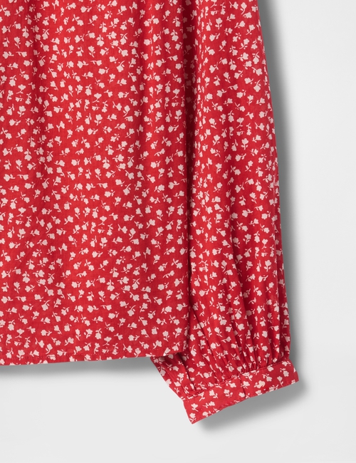 Relaxed Button-Front Shirt