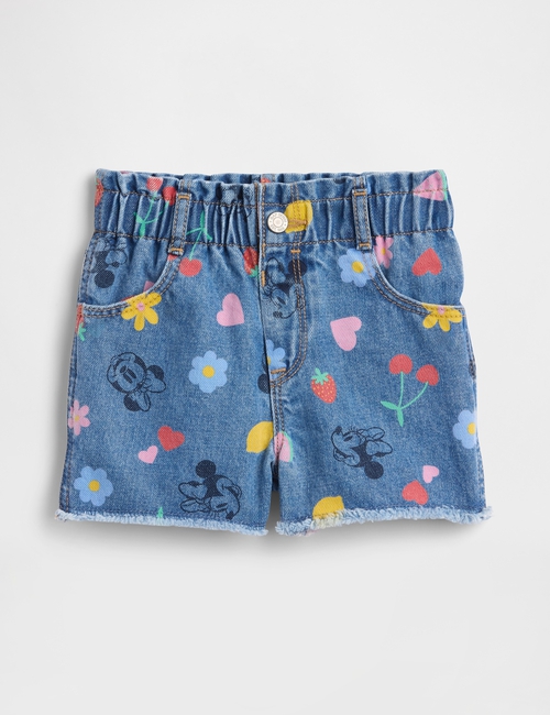 babyGap × Disney Paperbag Mom Jean Shorts