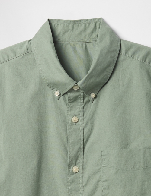Stretch Poplin Shirt in Standard Fit