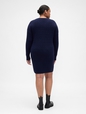 CashSoft Relaxed Crewneck Sweater Mini Dress