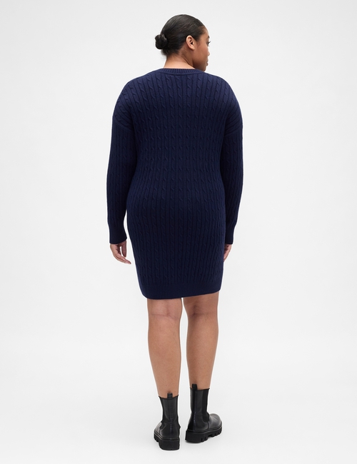 CashSoft Relaxed Crewneck Sweater Mini Dress