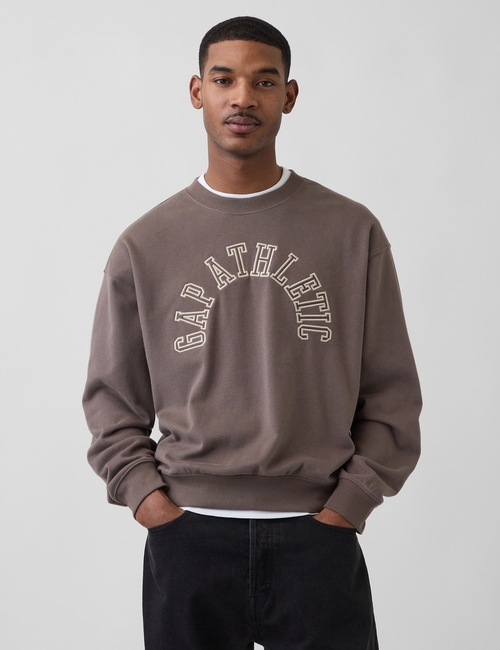 VintageSoft Terry Oversized Gap Athletic Sweatshirt