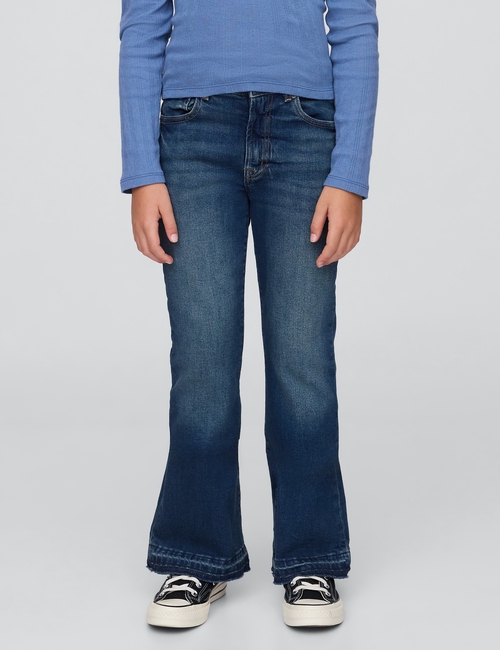 Kids High Rise '70s Flare Jeans