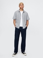 Linen-Cotton Khakis