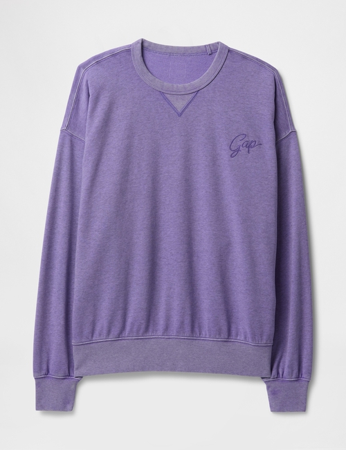 Vintage Soft Oversized Logo Sweatshirt