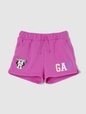 babyGap | Disney Minnie Mouse Logo Pull-On Shorts