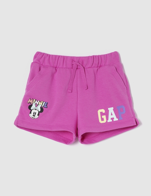 babyGap | Disney Minnie Mouse Logo Pull-On Shorts